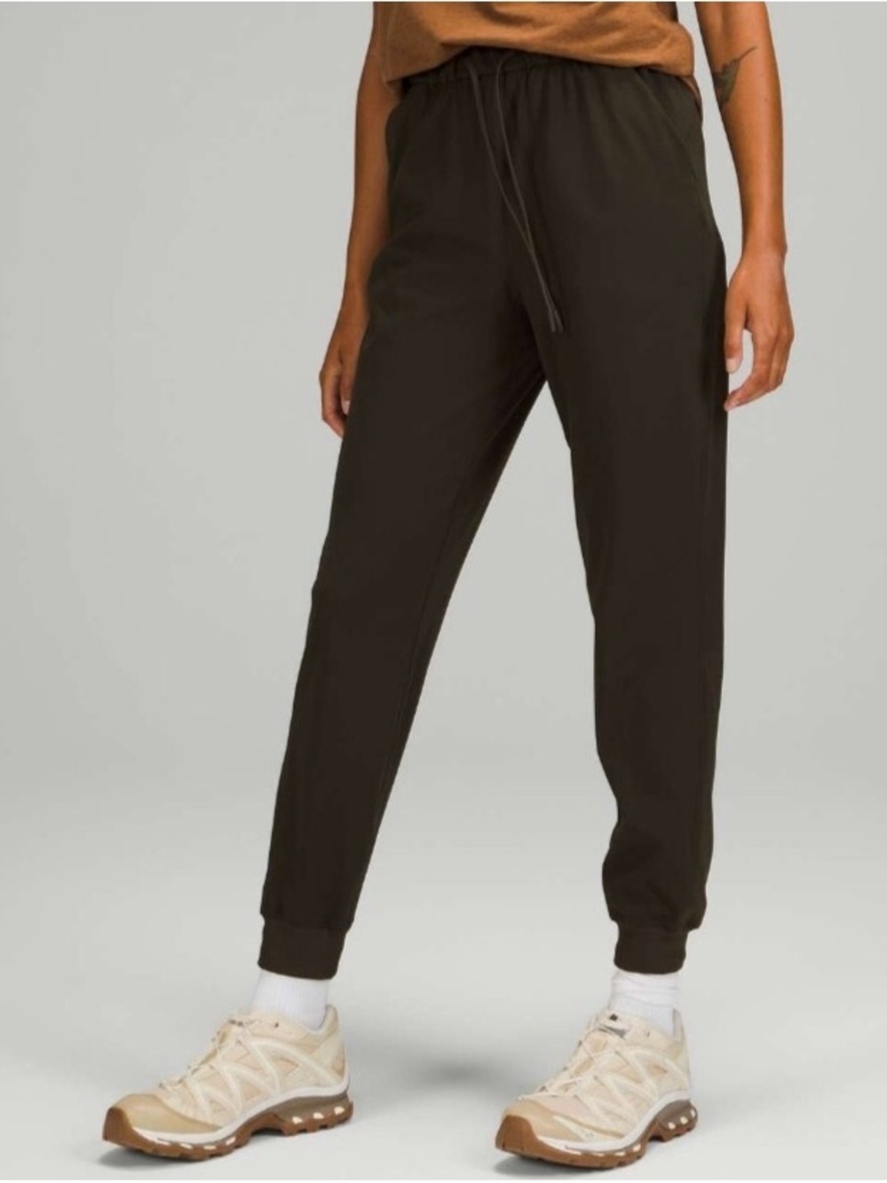 Lululemon Stretch High Rise Jogger - Black - 4